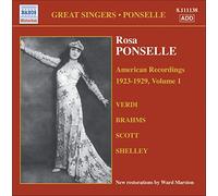 Rosa Ponselle – American Recordings 1923–1929 Vol. 1 – CD – NAXOS Historical