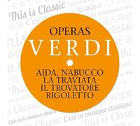 Verdi: Opéras (Nabucco, Rigoletto, Le Trouvère (Il Trovatore), la Traviata et Aida) [Import]