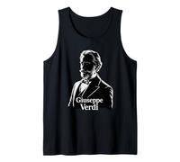 Verdi Portrait Compositeur Silhouette Musique Classique Opéra Débardeur