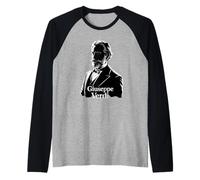 Verdi Portrait Compositeur Silhouette Musique Classique Opéra Manche Raglan