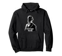 Verdi Portrait Compositeur Silhouette Musique Classique Opéra Sweat à Capuche