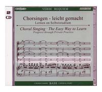 Verdi – Requiem Chorsingen Bas Chant – CD – Edition Peters (Import)