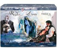 Verdi: La Traviata / Rigoletto / Tosca [Blu-Ray]