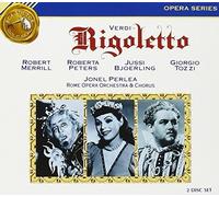 Verdi: Rigoletto by Robert Merrill, Roberta Peters, Jussi Bjoerling, Giorgio Tozzi (1990-05-25?