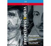 Verdi : The Shakespeare operas. Pappano, Ros-Marba, Jurowski. [Blu-ray]