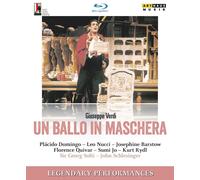 Verdi:Un Ballo In Maschera (Blu-ray) Domingo Wiener Philharmoniker Solti Verdi