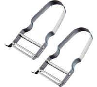Verdura Monopoly Edition Vegetable And Asparagus Peeler Set Of 2 Stainless Steel Silver 609133e3