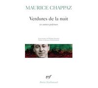 Verdures de la nuit et autres poèmes – Gallimard