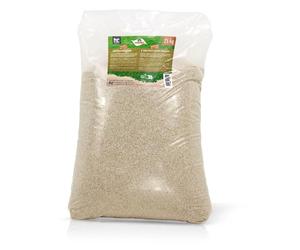 VERDURMAX® 1 x 25 kg Sable pour Gazon 0,3-1,5 mm - Sable de Quartz Séché au Feu Pureté 97% - Drainage, Aération et Top-Dressing Pelouse - Idéal Sols Argileux et Entretien Terrain de Sport