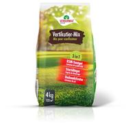 VERDURMAX® 1 x 4 kg Scarificateur -Mix 3 en 1 - Mélange de Semences Gazon RSM, Engrais de Démarrage et Activateur de Sol - Régénération Rapide Pelouse Dense et Verte