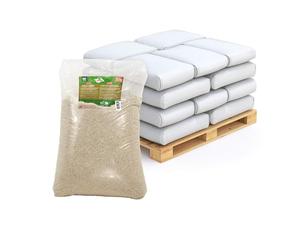 VERDURMAX® 20 x 25 kg Sable pour Gazon 0,3-1,5 mm - Sable de Quartz Séché au Feu Pureté 97% - Drainage, Aération et Top-Dressing Pelouse - Idéal Sols Argileux et Entretien Terrain de Sport