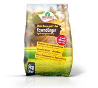 Verdurmax Engrais Pelouse au Fer 1 x 5 kg - Anti-Mousse Reverdissant