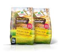 VERDURMAX Engrais Pelouse au Fer 2 x 5 kg - Action Anti-Mousse Rapide & Revitalisante - Gazon Vert Profond et Robuste - Riche en Azote, Potassium et 9% de Fer - Pour 330 m² environ