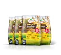 VERDURMAX Engrais Pelouse au Fer 4 x 5 kg - Action Anti-Mousse Rapide & Revitalisante - Gazon Vert Profond et Robuste - Riche en Azote, Potassium et 9% de Fer - Pour 660 m² environ