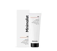 Verem Crème solaire minimaliste SPF 50 légère avec multi-vitamines, sans plâtre blanc, large spectre PA ++++ sans danger pour l'acné, unisexe, 50 g