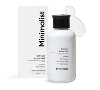 Verem Nettoyant visage minimaliste à 2 % d'acide salicylique pour peaux grasses | Sans sulfate, anti-acné avec Lha et zinc pour l'acné ou les boutons | Homme et femme 100 ml