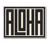 VERENIX Preppy Aloha - Impression sur toile tendance pour chambre de cowgirl côtière occidentale, affiches esthétiques, noir et blanc, décoration murale pour dortoir, chambre d'adolescente, dortoir,