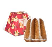 Vergani - Pandoro italien artisanal et traditionnel 750g - Confectionné à Milan - Gâteau de Noël italien typique - Idée cadeau gourmand à offrir