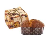 Vergani - Panettone italien artisanal 3 chocolats 750g - Confectionné à Milan - Gâteau de Noël typique à partager ou à offrir à Noël - Idée cadeau
