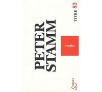 Verglas - Peter Stamm - Bourgois - broché - Roman