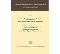 Vergleich Von Meßkondensatoren Unterschiedlicher Bauart Für Die Kapazitive Bestimmung Der Ungleichmäßigkeit Von Faserverbänden