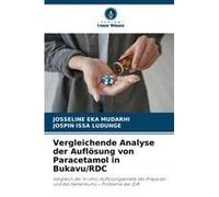 Vergleichende Analyse Der Auflösung Von Paracetamol In Bukavu/Rdc