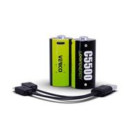 Verico Pile rechargeable LoopEnergy LR14 (C) Li‑Ion 3700 mAh 1,5 V 2 pièces