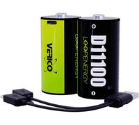 Verico LoopEnergy Pile rechargeable LR20 (D) Li-Ion 7400 mAh 1.5 V 2 pc(s)