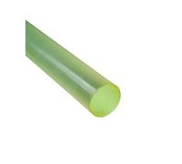 VERIDIANFLOW Tige en caoutchouc polyuréthane solide, tige ronde en polyuréthane for bricolage et usage industriel, diamètre 15-90 mm, longueur 24-50 cm(D 30mmxL 50cm)