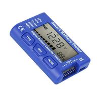 Vérificateur de capacité de Batterie, Testeur de Batterie Numérique Intelligent avec écran LCD pour Batteries LiPo/LiFe/Li-ion/NiMH/NiCd, Testeur ESC/Servo/PPM, Résistance