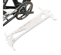 Vérificateur de Chaîne | Outil Indicateur d'Usure,Accessoire de Mesure d'Usure pour Cyclistes - Cadeau pour Hommes Femmes - Entr