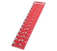 Vérificateur de filetage pour écrous de haute précision avec 28 trous pour diverses spécifications en alliage d'aluminium avec outil de mesure de revêtement antirouille