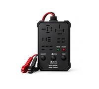 Vérificateur électrique 12V 24V, 4 broches, 5 broches, Black | Outil de vérification de circuit de voiture à 5 places pour utilisation en bordure de route