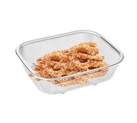 Vérification à mailles fines - Filtre à huile en filet | Porte-frites rectangle | Panier de passoire en filet adapté à la cuisson à la cuisine de cuisine drainant la préparation des aliments