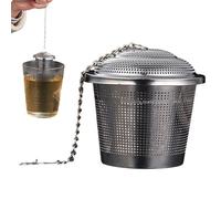 Vérification du filtre à thé - Casse d'assaisonnement en acier inoxydable | Vérification d'assaisonnement portable multifonctionnelle | Gadgets de cuisine en métal, panier de filtre à thé de grades al