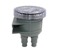 Vérification du Filtre d'eau de mer - Couvercle d'admission du Bateau, boîtier de Panier Transparent | Système d'eau de Refroidissement, Accessoire de matériel de Moteur de Yacht, passoire de na