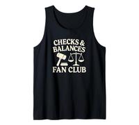 Vérification et équilibre Fan Club Justice Débardeur