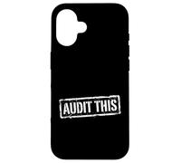 Vérifier ce Comptable Analyse fiscale financière Comptable Coque pour iPhone 16