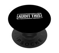 Vérifier ce Comptable Analyse fiscale financière Comptable PopSockets PopGrip Adhésif