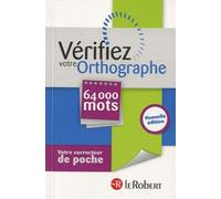 VERIFIEZ VOTRE ORTHOGRAPHE NE