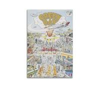VerimP Green Day Dookie Impression sur toile vintage sans cadre 20 x 30 cm