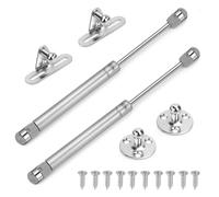 Verin a Gaz, 2 Pcs Verin Hydraulique, 120N/12 kg Verin Meuble Ressort Amortisseurs à Gaz, Ressort Charnières de Coffre à Jouets pour Levage de Porte Armoire Meuble Cuisine Amortisseur Charniè