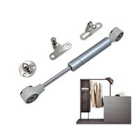 Vérin À Gaz - Acier Laminé Froid ABS | Support De Levage Armoire Hydraulique Ressort Arrêt Couvercle Charnière Support Fermeture Douce Adaptateur Chute | Mécanisme Portes Pour Placard Cuisine Rangemen