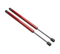 Vérin à Gaz De Capot Amortisseurs Capot Pour Mk6 AW 2017-2024 Modification Capot Avant Vérins À Gaz Support Levage Amortisseur Tige D'hélice Ressorts(Red carbon fiber)