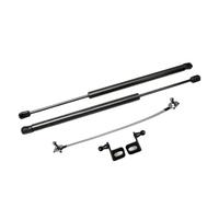 Vérin à Gaz De Capot Pour Astor Modifier Les Supports Levage Capot Avant À Gaz Cylindres D'amortisseur Tiges D'hélice Vérins Pour MG EV ZX Pour ZST(Yellow Carbon Fiber)