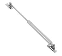 Vérin à Gaz Hydraulique en Métal Argenté, Ouverture Douce Silencieuse | Installation Rapide, Amortissement Hydraulique, pour Porte Relevable, Meuble la Cuisine, Coffre et Trappe