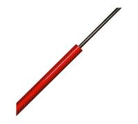 Vérin à Gaz Support Levage Pour N&issan Pour Patrol Y60 Y61 GU GR 1987-2016 Kit Vérins À Gaz Pour Porte Grange Arrière 1 Pièce(Red Carbon Fiber)