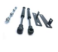 Vérin capot Accessoires Voiture Ressorts À Gaz Pour Capot Barres Support Pour Amortisseurs Pour Ford Pour Fiesta MK8 ST 2018-2025 Gaz Capot moteur(Piano black)