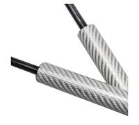 Vérin Capot Moteur Pour ASX Pour RVR Pour 1ère Pour Gen 2010-présent 1 Jeu De Vérins À Gaz Capot Avant Support Levage Amortisseur Tiges D'hélice(Silver Carbon Fiber)