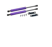 Vérin Capot Moteur Vérin Capot Pour Fiesta ST 7e Génération, Support Levage De, Amortisseur, Pilier, Tige Piston(Black carbon fiber)